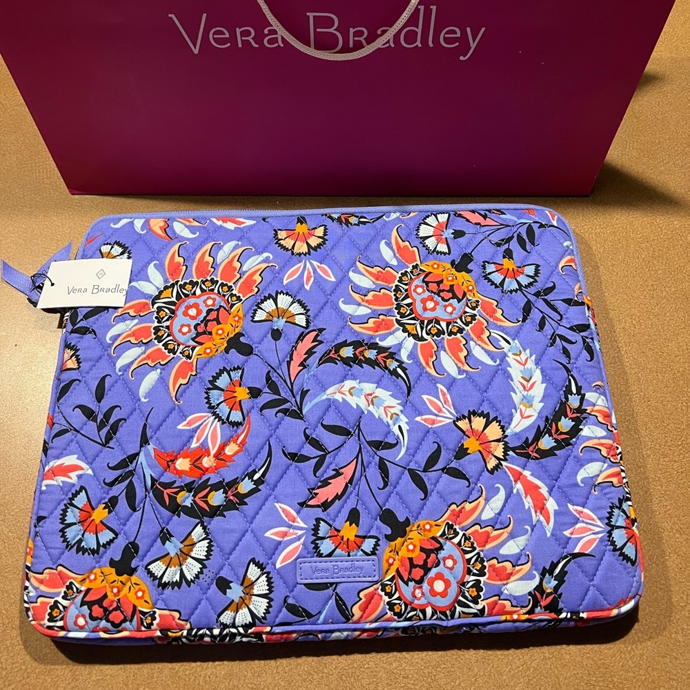 Vera Bradley Laptop Sleeve Case NEW